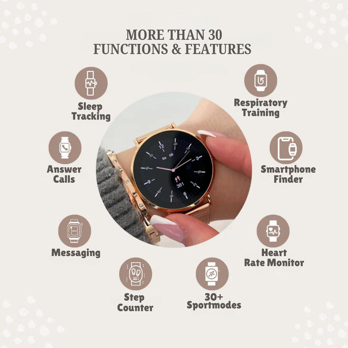 CILVIESMART™ - Elegant and Luxurious Smartwatch