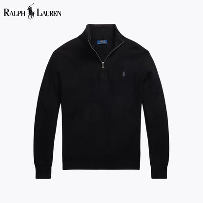 𝑅𝐿 Classic Quarter-Zip Sweater